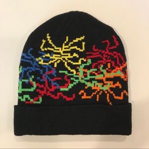 Kotis Design Bright, Colorful Chihuly Beanie Hat
